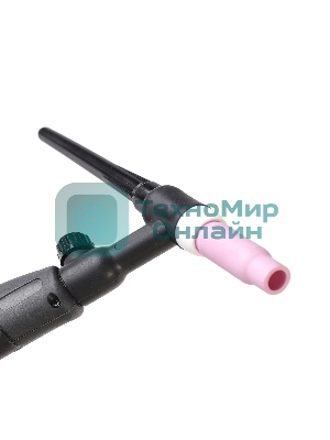 Горелка PATRIOT для аргонодуговой TIG сварки, универсальная для аппаратов TIG и MMA, 4м, 170А, DX25