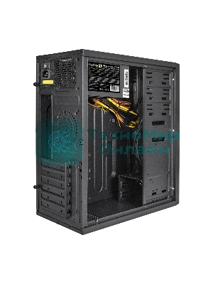 Компьютерный корпус Miditower ExeGate XP-340U-UNS400 (ATX, БП UNS400 с вент. 12см, 1хUSB/2хUSB 3.0, аудио)
