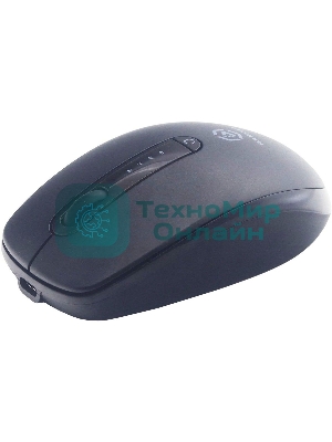 Мышь беспроводная Raskat M002WBR черный, 1600 dpi, радиоканал, Bluetooth, USB, кнопки - 4