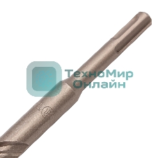 Бур по бетону Denzel двойная спираль, Cobalt W-tip, 16x600 мм, SDS PLUS