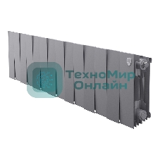 Радиатор биметаллический Royal Thermo PianoForte 200 Серебристый - 14 секц.