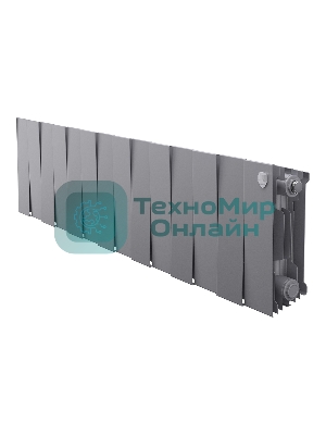Радиатор биметаллический Royal Thermo PianoForte 200 Серебристый - 14 секц.