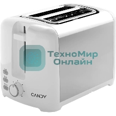 Тостер Candy CT-250 930Вт белый