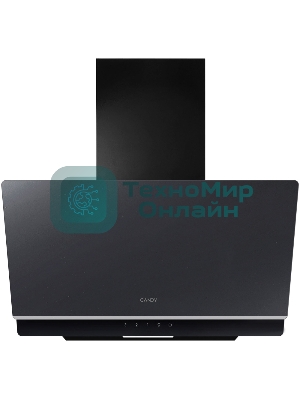 Вытяжка наклонная Candy CVXW64SB чёрный, 60 см, 600 м³/ч, 46 дБ