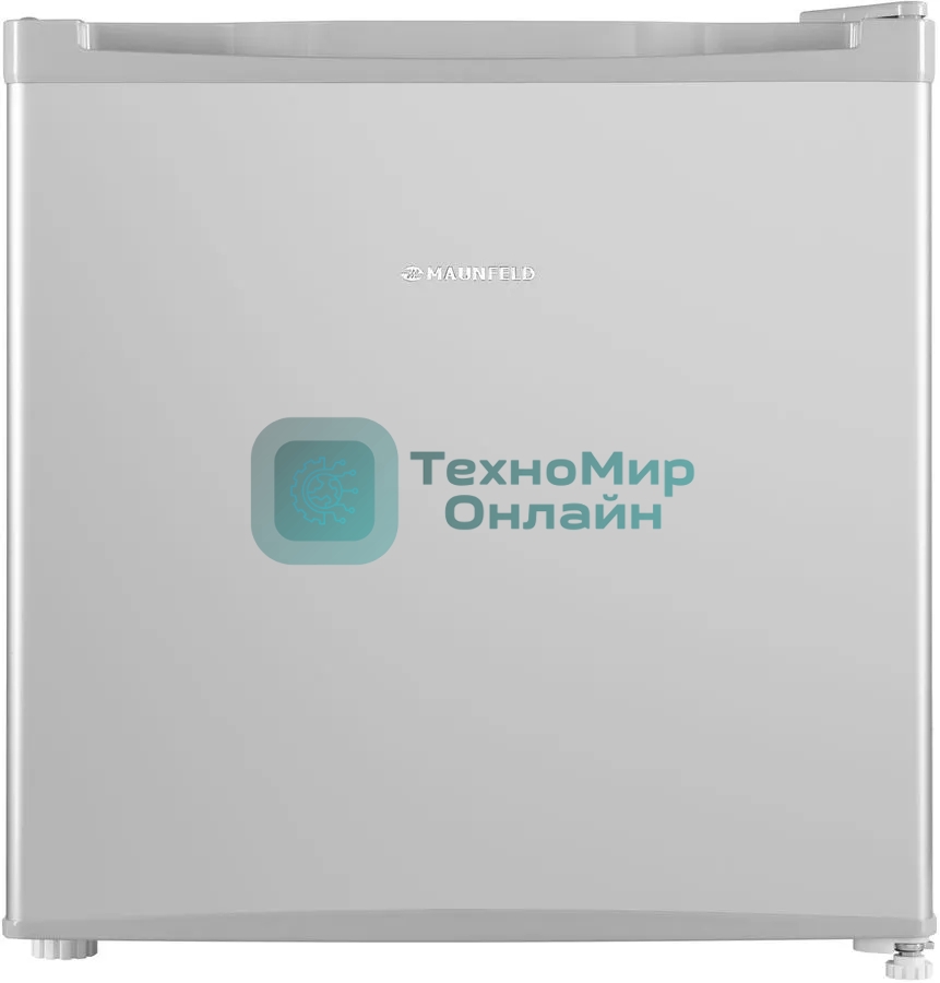 Холодильник Maunfeld MFF50SL серебристый матовый однокамерный 46л