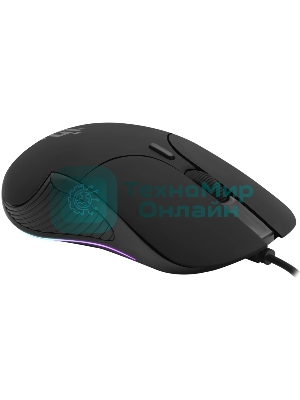 Мышь проводная Defender Oria GM-178 черный, 3600 dpi, USB, кнопки - 6