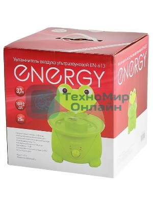 Увлажнитель воздуха Energy EN-613 Лягушка зеленый, 25 м², 3.7 л