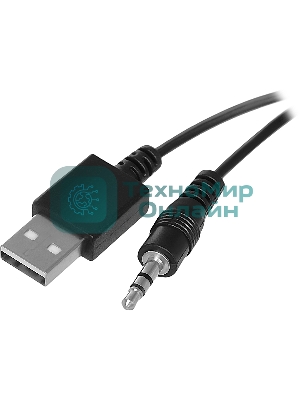 Акустическая система Oklick OK-162 2.0 темное дерево 8Вт