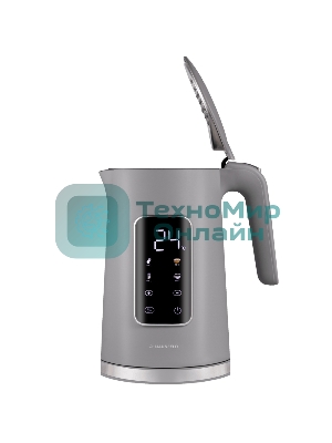 Чайник электрический Maunfeld MGK-635DGR серый, 1.7 л, 2200 Вт