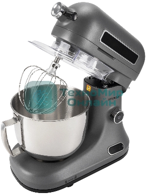 Миксер планетарный Hyundai HYM-S8551 1600 Вт, 5 л, серебристый