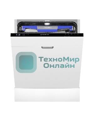 Посудомоечная машина Maunfeld MLP60230 Light Beam Inverter Wi-Fi, нержавеющая сталь, 59.5 см, 14 компл., 44 дБ, класс A+++