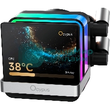 Система жидкостного охлаждения Ocypus Sigma L36 PRO BK IPS Display/черный/310W/All Intel/AMD AM*/Screws