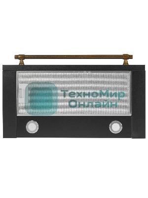 Вытяжка встраиваемая Korting KHP 6617 RN черный/бронзовый, 60 см, 650 куб. м/ч, 58 дБ