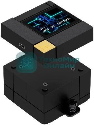 Система жидкостного охлаждения Thermalright Core Matrix 240 Vision (240мм, LED, Black, ARGB/Fans: 2x120мм, 68.9CFM, 28.2dBA, 2000RPM/Pump height 64.4мм, Rad thickness 27мм/S: 1700, 1200, 1851, 115X, AM5, AM4)