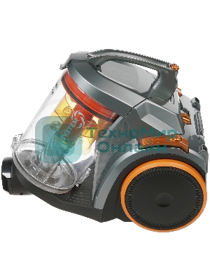 Пылесос Midea VCS43A15 сухая уборка турбощетка в комплекте, фильтр тонкой очистки регулятор мощности на корпусе, индикатор заполнения пылесборника потребляемая мощность 2200 Вт