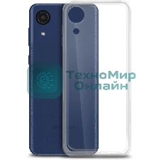 Чехол (клип-кейс) BoraSCO для Samsung Galaxy A03 Core прозрачный