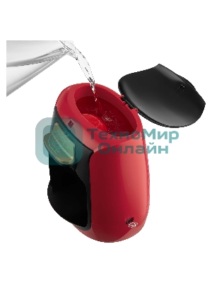 Кофеварка капельная Sencor SCE 2101RD красный, исп. кофе - молотый, 0.3 л. 500 Вт.