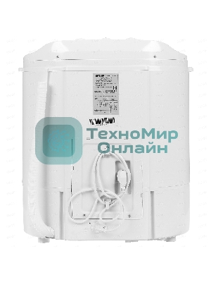 Стиральная машина OPTIMA МСП-35 (1000511) белый, загрузка вертикальная 3,5 кг, 1350 об/мин., класс: А