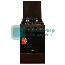 Плита комбинированная Cezaris ПГЭ 1000-05 коричневый, конфорок 4 газовых, духовка 45 л, 51 см x 85 см x 52 см