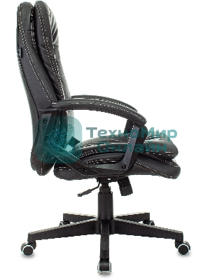 Кресло Бюрократ T-9950LT/BLACK черный, экокожа