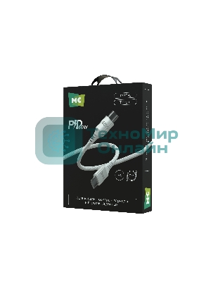 Кабель MORE CHOICE (4620202554116) K69aa 2м USB 3.0A PD 60W для Type-C Type-C- 2м, белый
