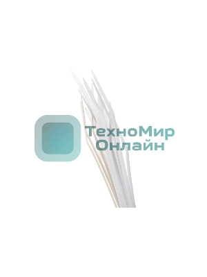 Нейлоновые стяжки Fortisflex КСС 3х200 мм белый 100 штук