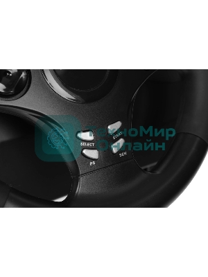 Игровой руль DEFENDER (64067) Rager черн,PC/PS/Xbox/Switch,педали