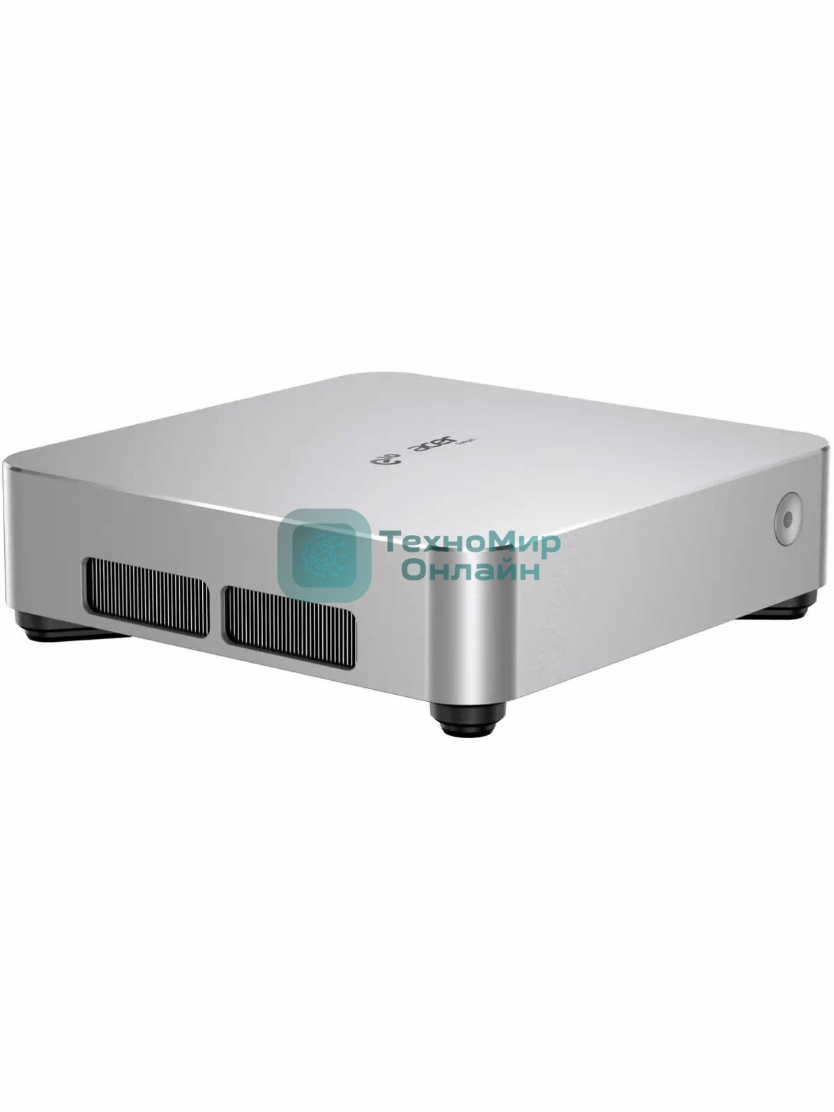 Мини ПК Acer Gadget E10 ETBox1 i5 13500H (2.6) 16Gb SSD 512Gb UHDG Win 11Pro 2x2.5GbitEth WiFi BT 120W серебристый/черный