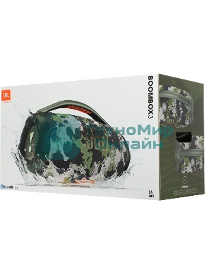 Колонка портативная JBL BOOMBOX 3 камуфляж 180 Вт BT/USB