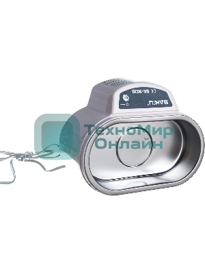 Ультразвуковая ванна BAKU BK-9030 белая, 0.6 л, 35 Вт