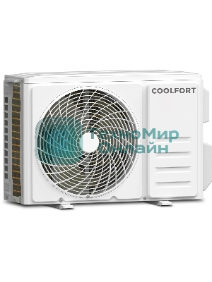 Кондиционер сплит-система Coolfort CF-4101 9000 BTU, 15 м², 37 дБ, охлаждение, обогрев, белый