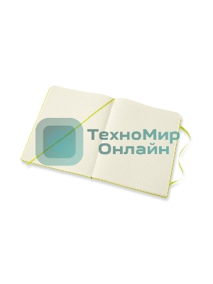 Блокнот Moleskine CLASSIC QP090C2 XLarge 190х250мм, 192 страниц, линейка, твердая обложка, лайм