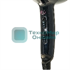 Фен Delta DL-0908 черный/коричневый, 2000 Вт