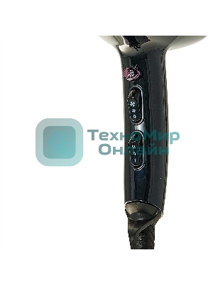 Фен Delta DL-0908 черный/коричневый, 2000 Вт