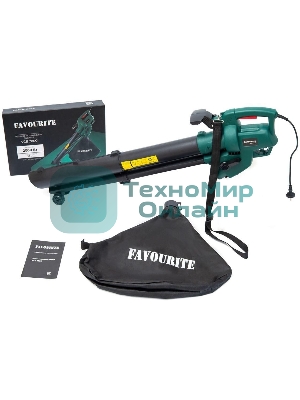 Пылесос-воздуходувка садовый FAVOURITE VCB 2000