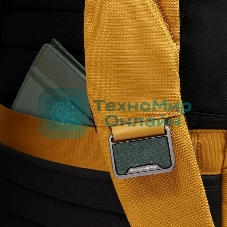 Рюкзак мужской Piquadro Lyss CA6928S143BM/G желтый полиэстер/натур.кожа