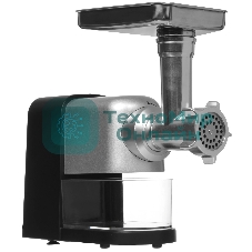 Мясорубка электрическая CF CF-MG2161SB черный, 1600 Вт, 1.3 кг/мин, реверс, защита от перегрузки, насадки - 6
