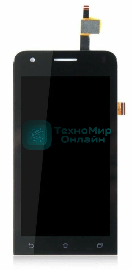 Дисплей для Asus ZenFone C ZC451CG, черный c рамкой