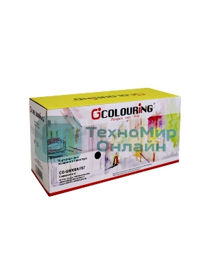 Картридж лазерный Colouring CG-Q6000A/707 черный (2500 стр.) для HP CLJ 1600/2600n/2600dn/2600dtn/2605DN/2605DTN/CM1015MFP/CM1017MFP Canon Laser Shot LBP5000/5100