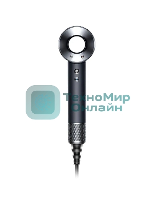 Фен Dyson Supersonic HD08 черный/никель, 1600 Вт, компактный, ионизация