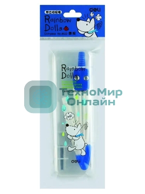 Циркуль Deli E8622, корпус ассорти, пластик