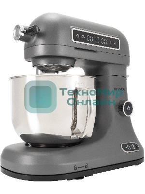 Миксер планетарный Hyundai HYM-S8551 1600 Вт, 5 л, серебристый