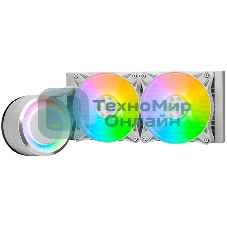 Система жидкостного охлаждения MSI MAG CORELIQUID E240 белый 120мм алюминий+медь 1800rpm 32.5db 4-pin 310W