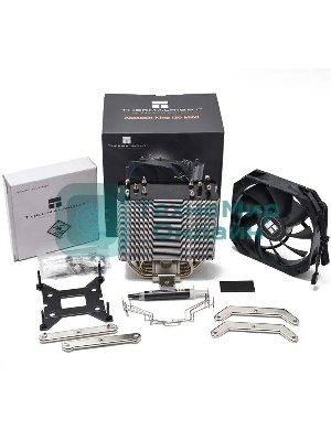 Устройство охлаждения(кулер) Thermalright Assassin King 120 Mini Soc-AM5/AM4/1151/1200/2066/2011/1700 черный 4-pin 25.2dB Al+Cu 980gr Ret (AK120-MINI-V2)