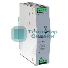 Блок питания на дин рейку EKF DR-E-75W-24 75Вт Uвх 220В AC Uвых 24В DC постоянного тока