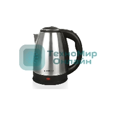 Чайник электрический Ergolux ELX-KS05-C72 ПРОМО18 1.8 л, 1600 Вт, нержавеющая сталь