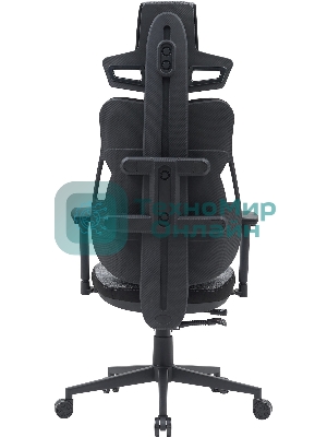 Кресло Cactus CS-CHR-DUO-GYBK серый, экокожа