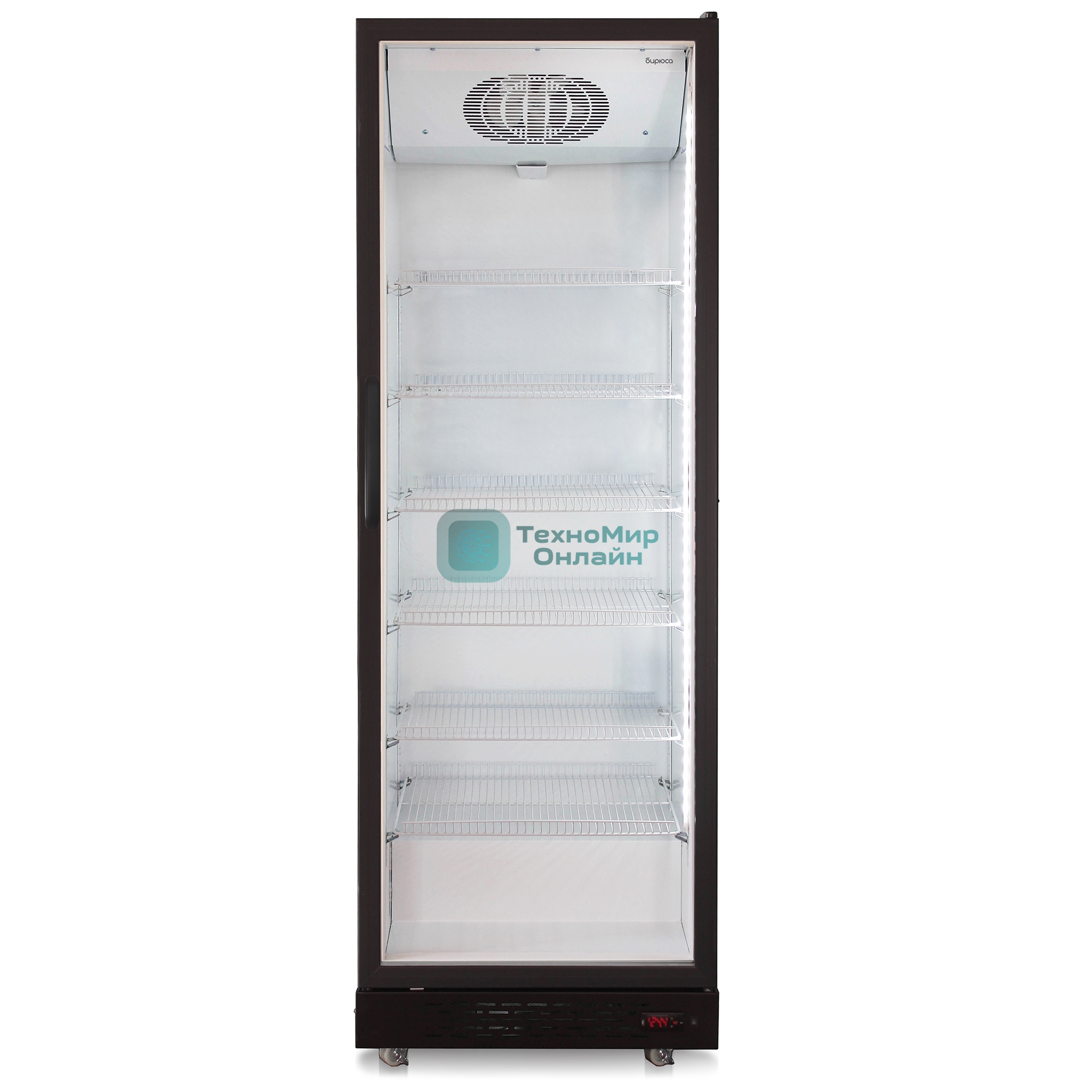 Холодильная витрина Бирюса Б-B660DU черный