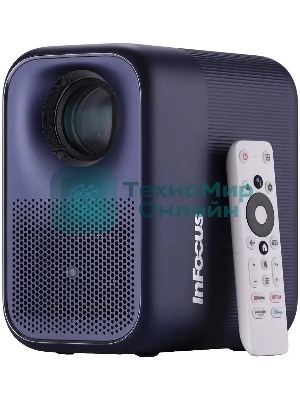 LED проектор InFocus IN3058SL Apex Master LCD, 500 lm, FullHD, (1.25:1), HDMI 2.1 (eARC), USB A, Bluetooth 5.0/BLE, wi-fi 2.4/5GHz, 2х3W, до 25 000ч., 2,07 кг