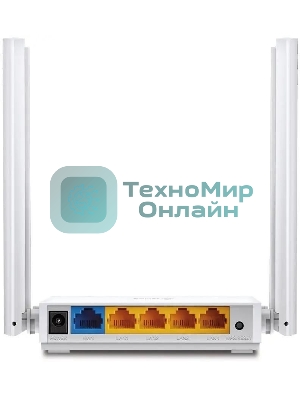 Роутер беспроводной TP-Link Archer C24 AC750 10/100BASE-TX белый